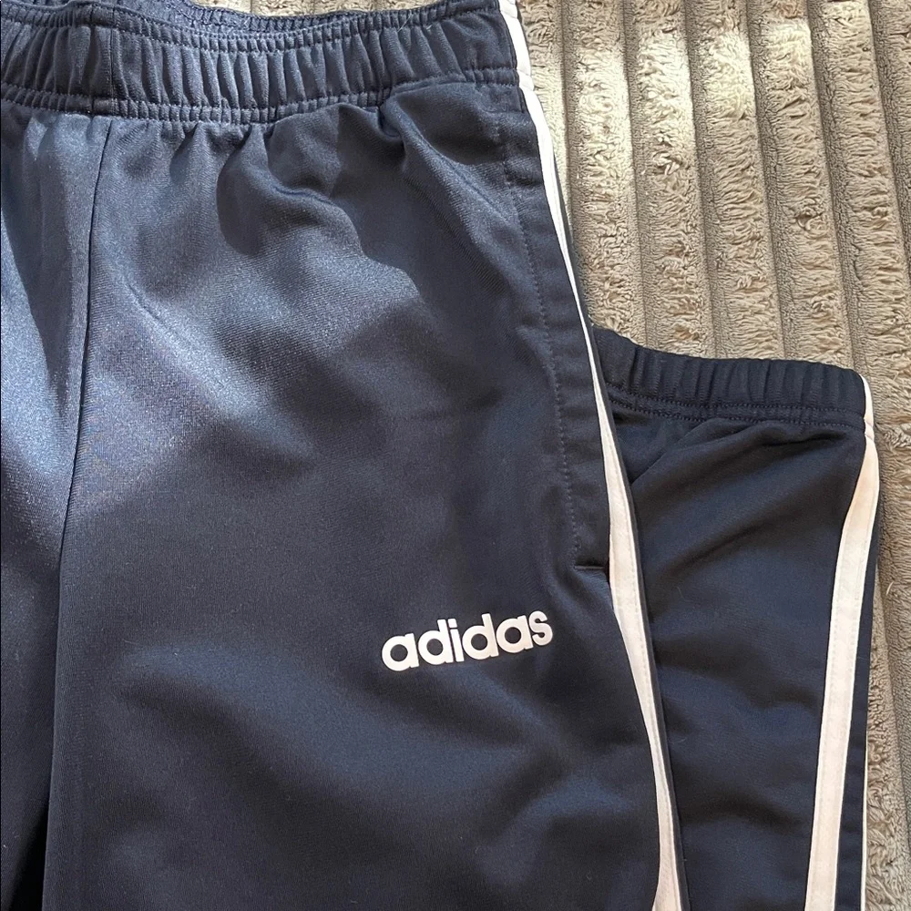 Adidas Men’s Navy Blue Track Pants - Picture 3 of 3